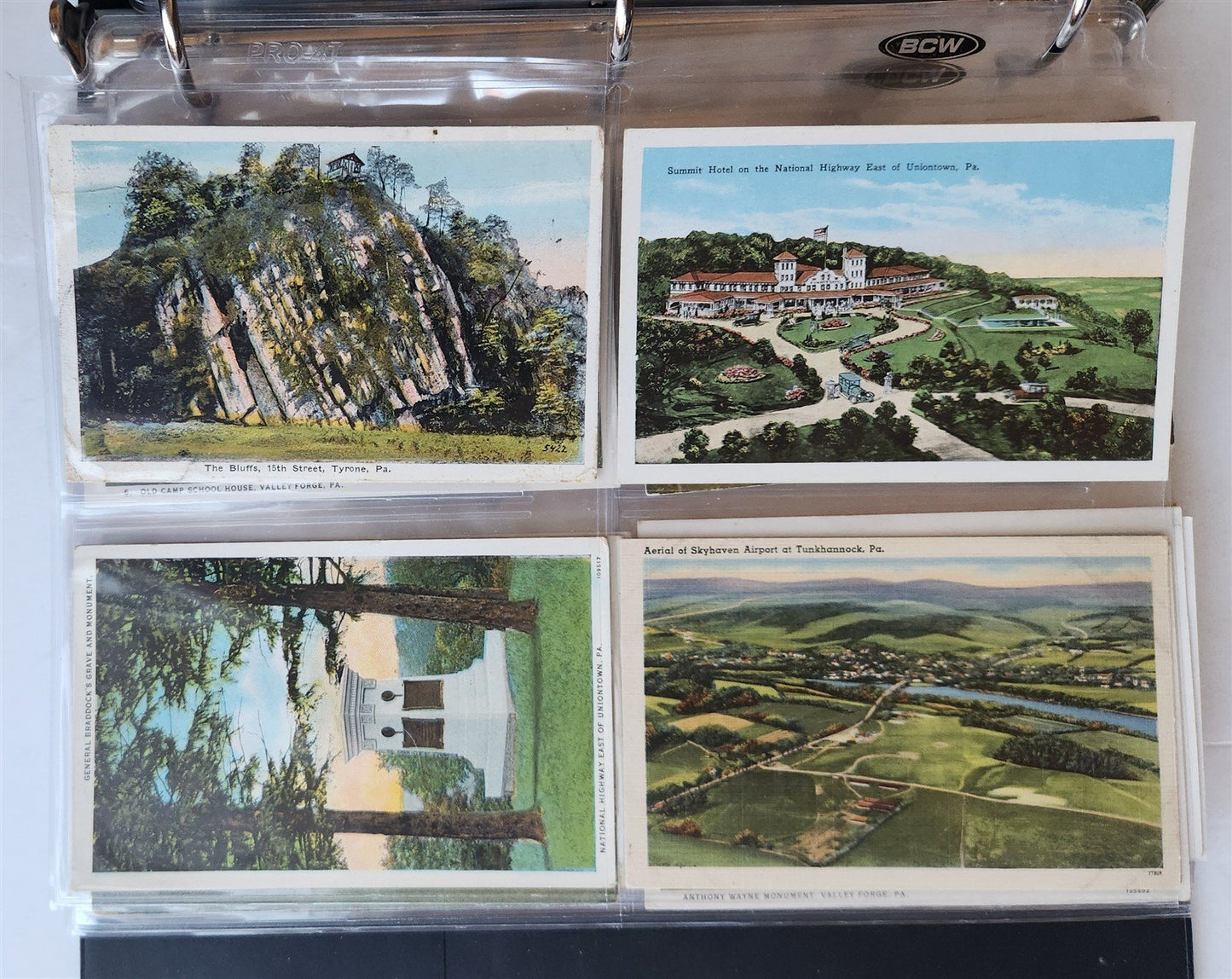 PENNSYLVANIA PA COLLECTION of 231 ANTIQUE & VINTAGE POSTCARDS