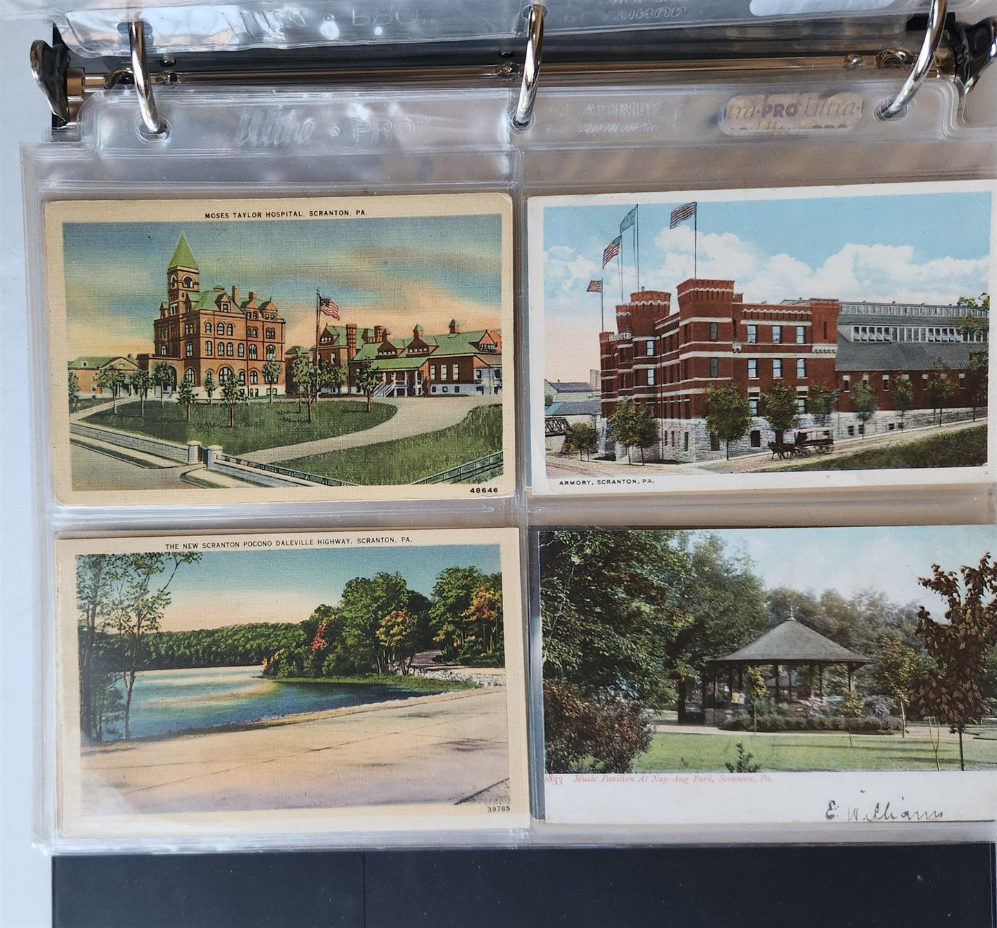 PENNSYLVANIA PA COLLECTION of 231 ANTIQUE & VINTAGE POSTCARDS