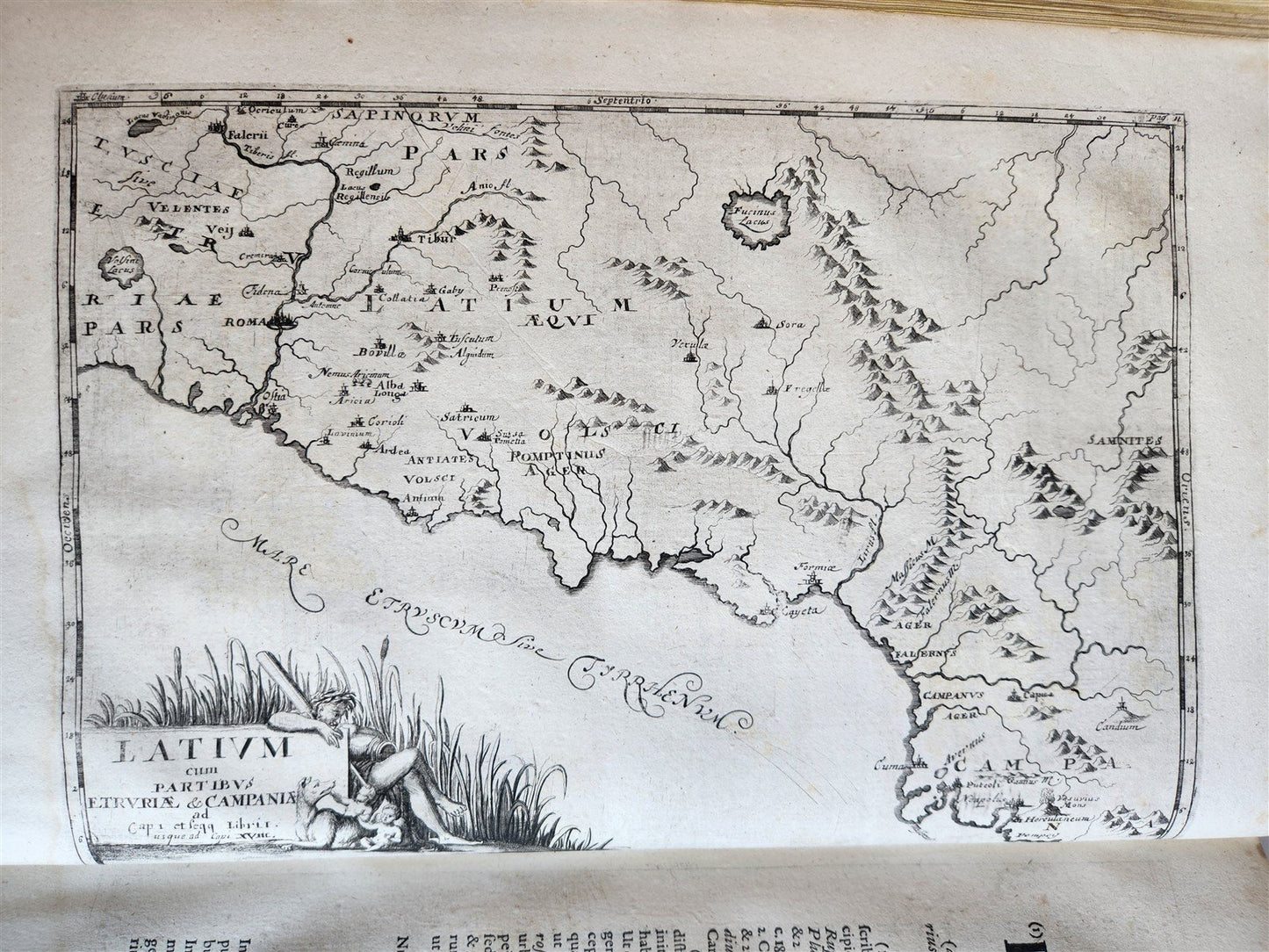 1704 ROMAN HISTORY ILLUSTRATED LARGE FOLIO antique VELLUM BOUND