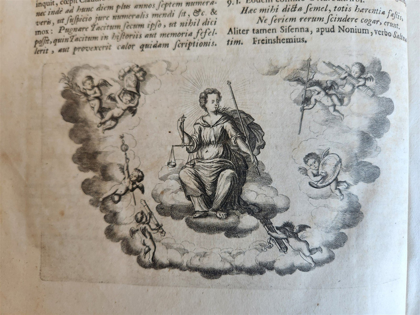 1704 ROMAN HISTORY ILLUSTRATED LARGE FOLIO antique VELLUM BOUND