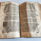1558 MARTIN LUTHER WORKS PIGSKIN BOUND FOLIO in GERMAN antique