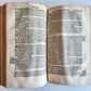 1558 MARTIN LUTHER WORKS PIGSKIN BOUND FOLIO in GERMAN antique