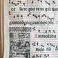 1586 ANTIPHONARIUM ROMANUM antique 16th CENTURY w/ ORIGINAL BINDING