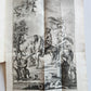 1735 PRINCE EUGENE of SAVOY AUSTRIAN FELDMARCHALL DEEDS antique ILLUSTRATED