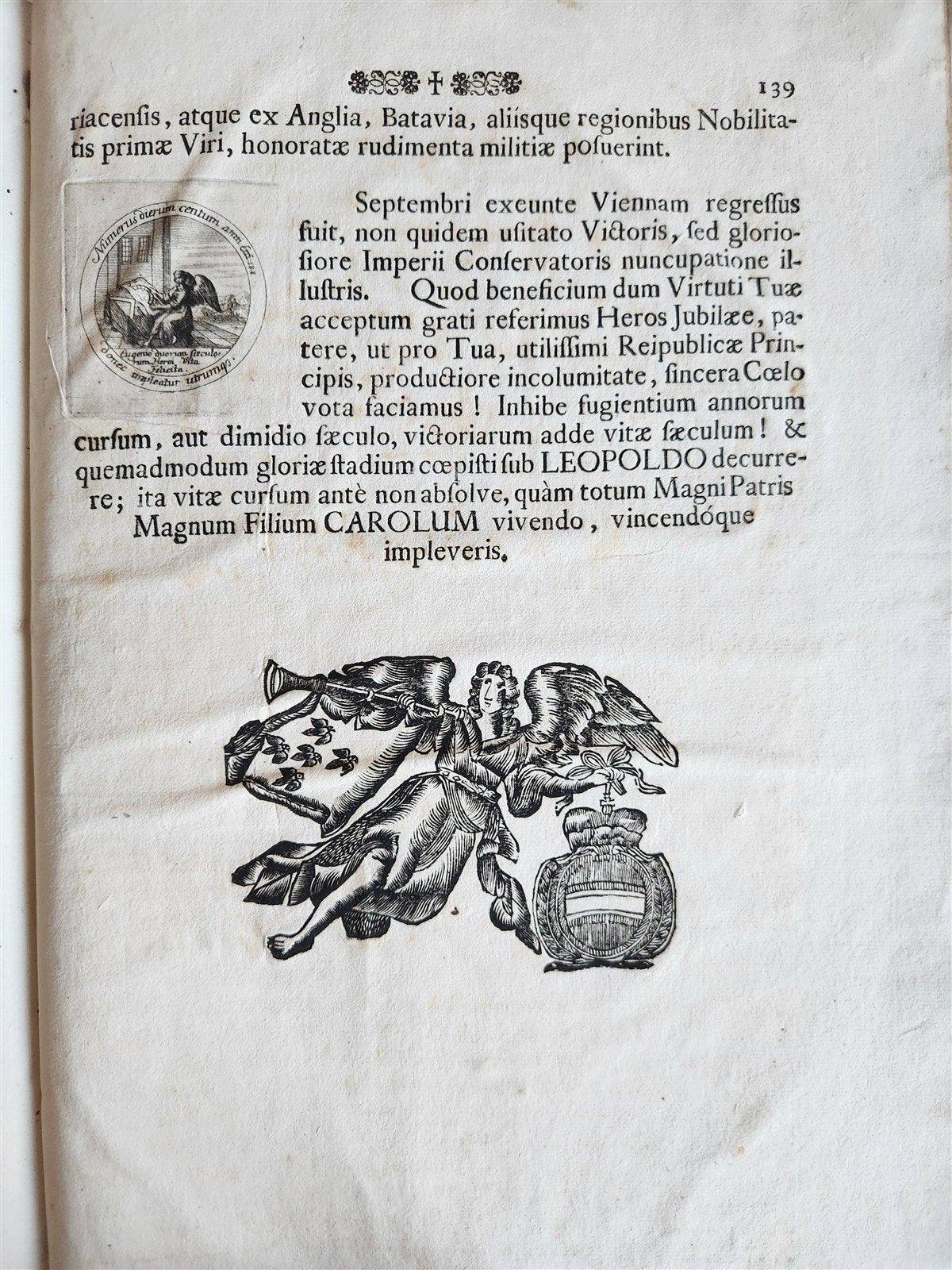 1735 PRINCE EUGENE of SAVOY AUSTRIAN FELDMARCHALL DEEDS antique ILLUSTRATED