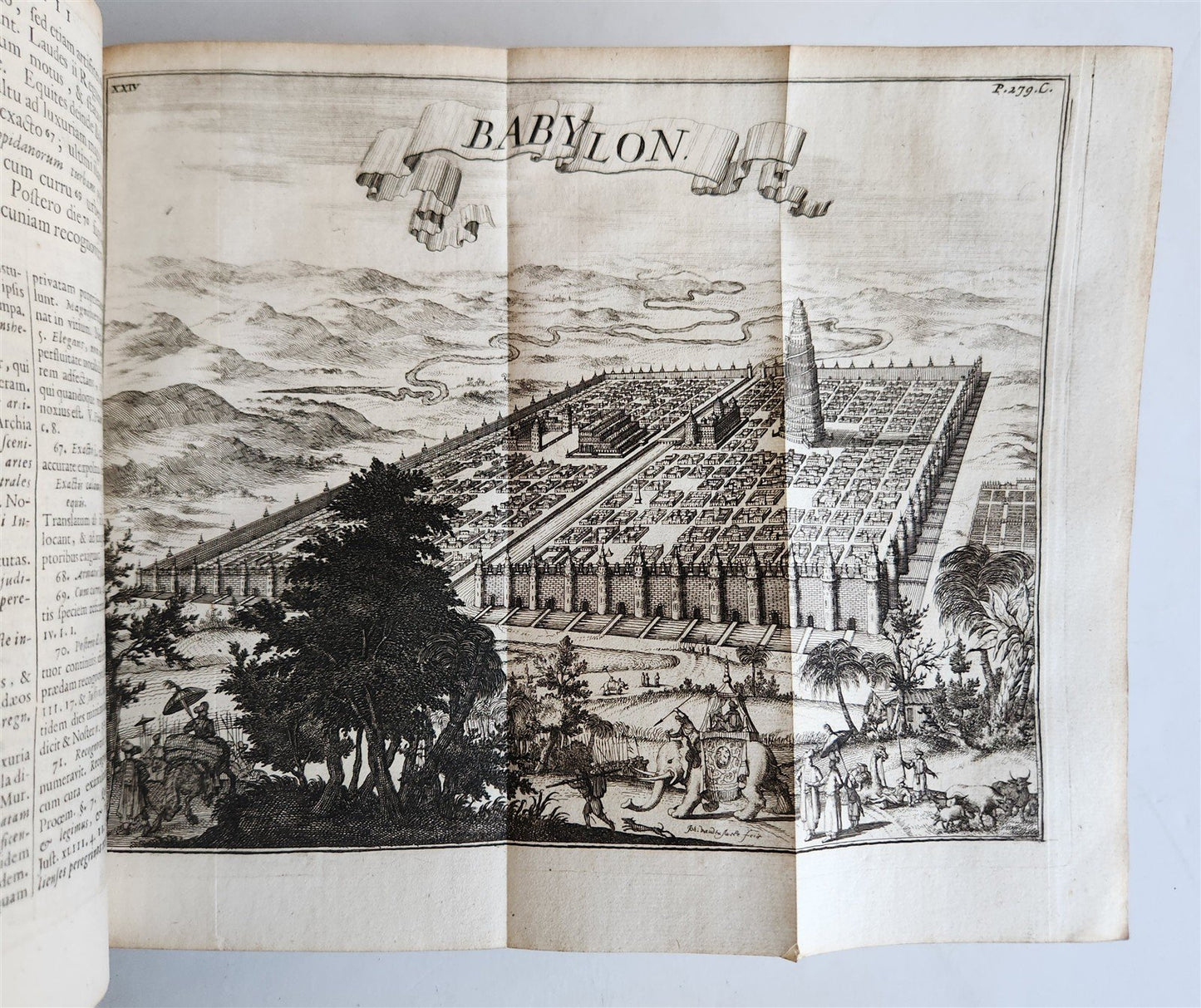 1685 HISTORY of ALEXANDER the GREAT antique ILLUSTRATED