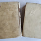 1721 TREATISE on DIALECTS of TUSCAN & VULGAR LATIN antique 2 VOLUMES