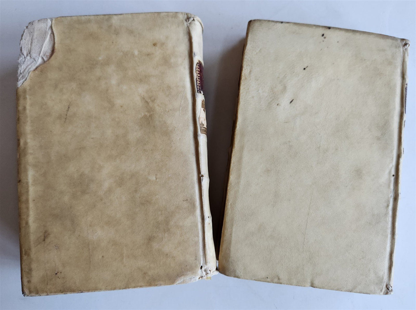 1721 TREATISE on DIALECTS of TUSCAN & VULGAR LATIN antique 2 VOLUMES