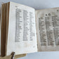 1721 TREATISE on DIALECTS of TUSCAN & VULGAR LATIN antique 2 VOLUMES