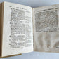 1721 TREATISE on DIALECTS of TUSCAN & VULGAR LATIN antique 2 VOLUMES