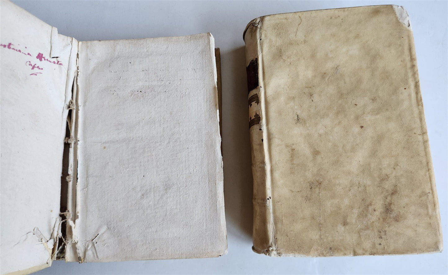 1721 TREATISE on DIALECTS of TUSCAN & VULGAR LATIN antique 2 VOLUMES