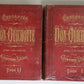 1869 DON QUIXOTE by CERVANTES illustrated by GUSTAVE DORE antique 2 FOLIO VOLS