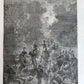 1869 DON QUIXOTE by CERVANTES illustrated by GUSTAVE DORE antique 2 FOLIO VOLS
