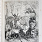 1869 DON QUIXOTE by CERVANTES illustrated by GUSTAVE DORE antique 2 FOLIO VOLS