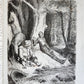 1869 DON QUIXOTE by CERVANTES illustrated by GUSTAVE DORE antique 2 FOLIO VOLS