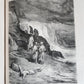 1868 FABLES by J. de LA FONTAINE illustrated by GUSTAVE DORE antique FOLIO