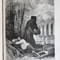 1868 FABLES by J. de LA FONTAINE illustrated by GUSTAVE DORE antique FOLIO