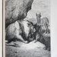 1868 FABLES by J. de LA FONTAINE illustrated by GUSTAVE DORE antique FOLIO