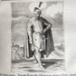 1673 SAXONY & BAVARIA HISTORY ILLUSTRATED FOLIO antique PIGSKIN BINDING