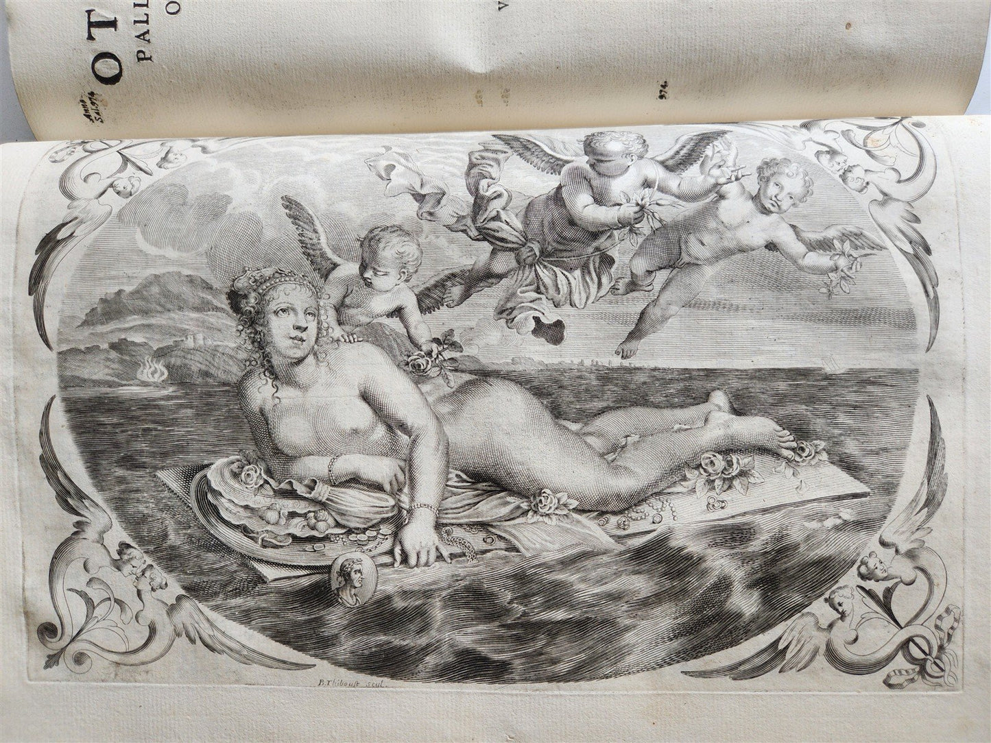 1673 SAXONY & BAVARIA HISTORY ILLUSTRATED FOLIO antique PIGSKIN BINDING
