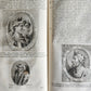 1673 SAXONY & BAVARIA HISTORY ILLUSTRATED FOLIO antique PIGSKIN BINDING