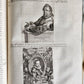 1673 SAXONY & BAVARIA HISTORY ILLUSTRATED FOLIO antique PIGSKIN BINDING
