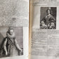 1673 SAXONY & BAVARIA HISTORY ILLUSTRATED FOLIO antique PIGSKIN BINDING