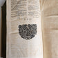 1700 SACRA de GENTIS HEBRAICAE GESTIS antique HAND TOOLED PIGSKIN BOUND FOLIO