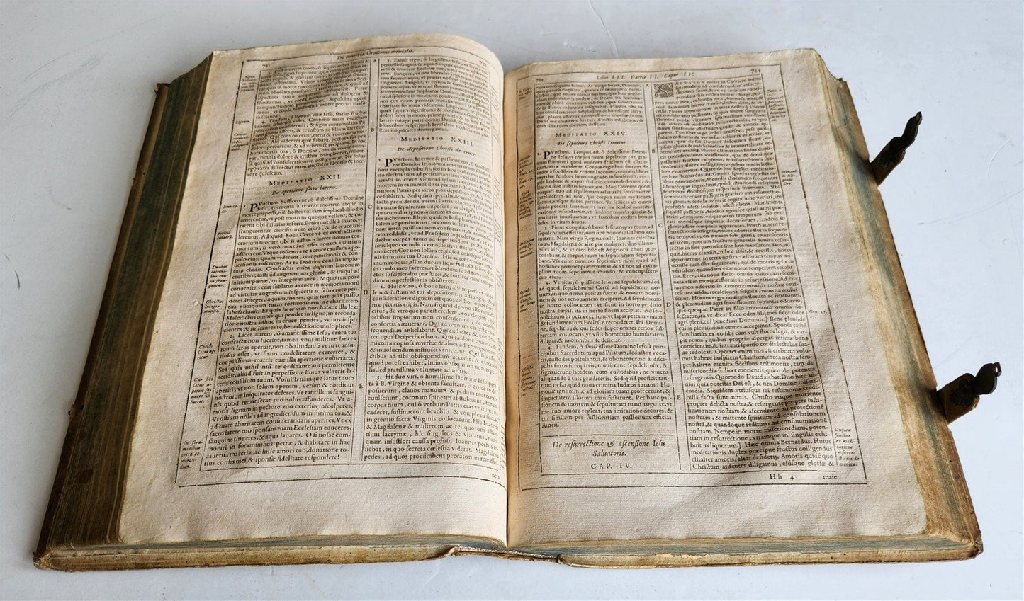 1617 De INQUISITIONE PACIS by JACOBI ALVAREZ antique HAND TOOLED PIGSKIN FOLIO