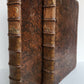 1734 BIBLE IN GERMAN ILLUSTRATED antique 2 FOLIO VOLUMES