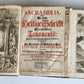 1734 BIBLE IN GERMAN ILLUSTRATED antique 2 FOLIO VOLUMES