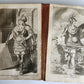 1734 BIBLE IN GERMAN ILLUSTRATED antique 2 FOLIO VOLUMES