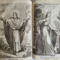 1734 BIBLE IN GERMAN ILLUSTRATED antique 2 FOLIO VOLUMES