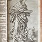 1734 BIBLE IN GERMAN ILLUSTRATED antique 2 FOLIO VOLUMES