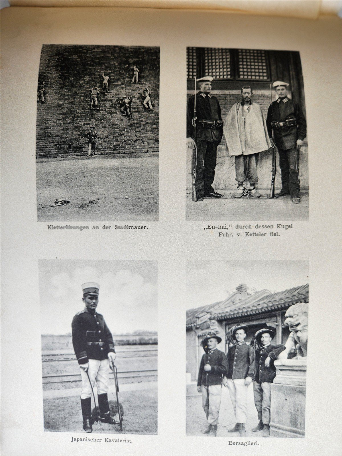 1902 PHOTO HISTORY of PEKING CHINA DURING BOXER REBELLION antique w/ MAP