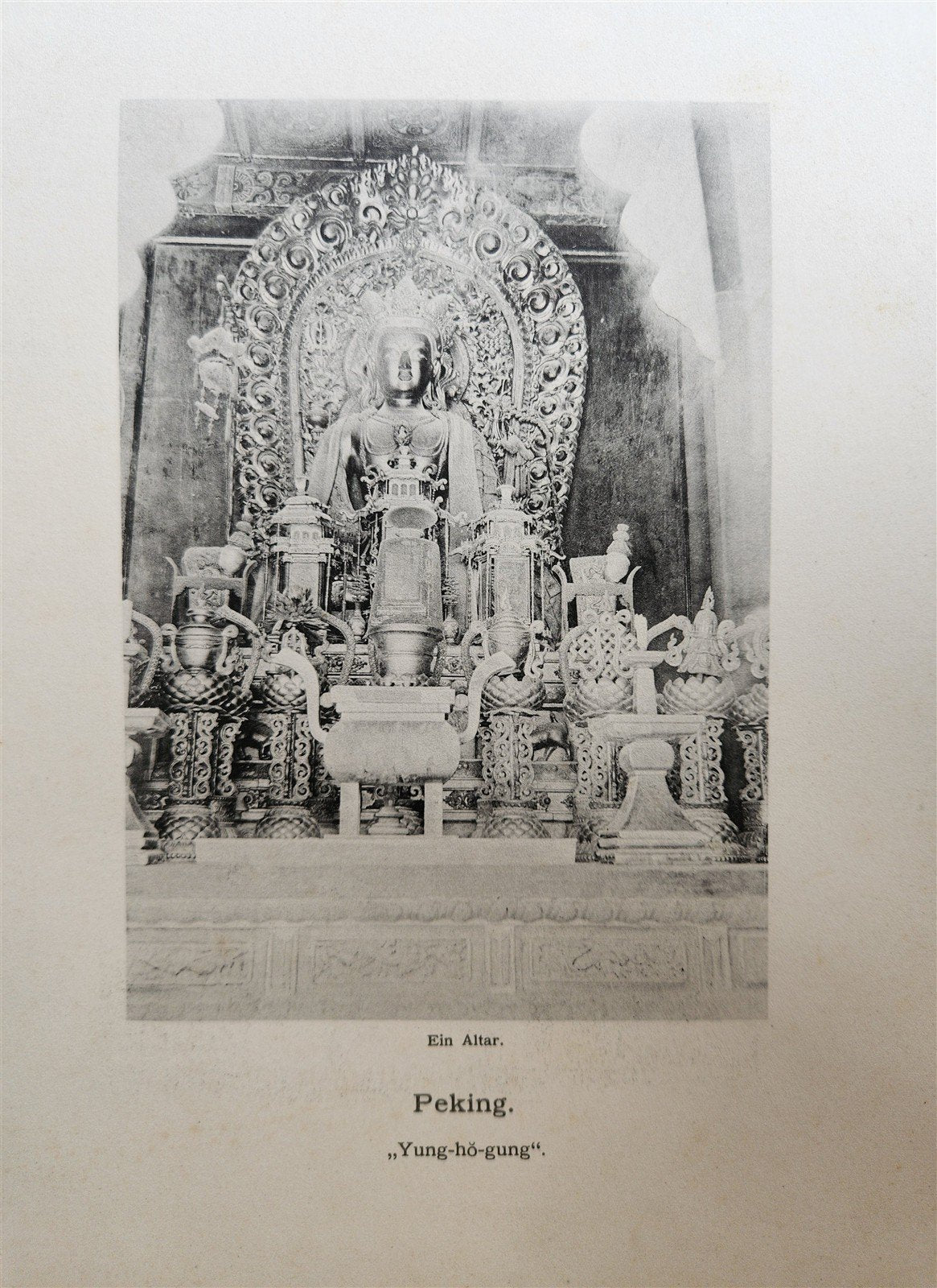 1902 PHOTO HISTORY of PEKING CHINA DURING BOXER REBELLION antique w/ MAP