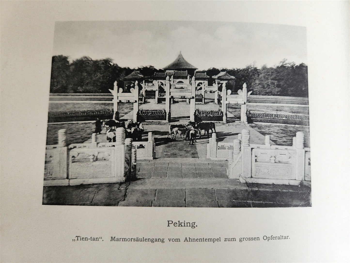 1902 PHOTO HISTORY of PEKING CHINA DURING BOXER REBELLION antique w/ MAP