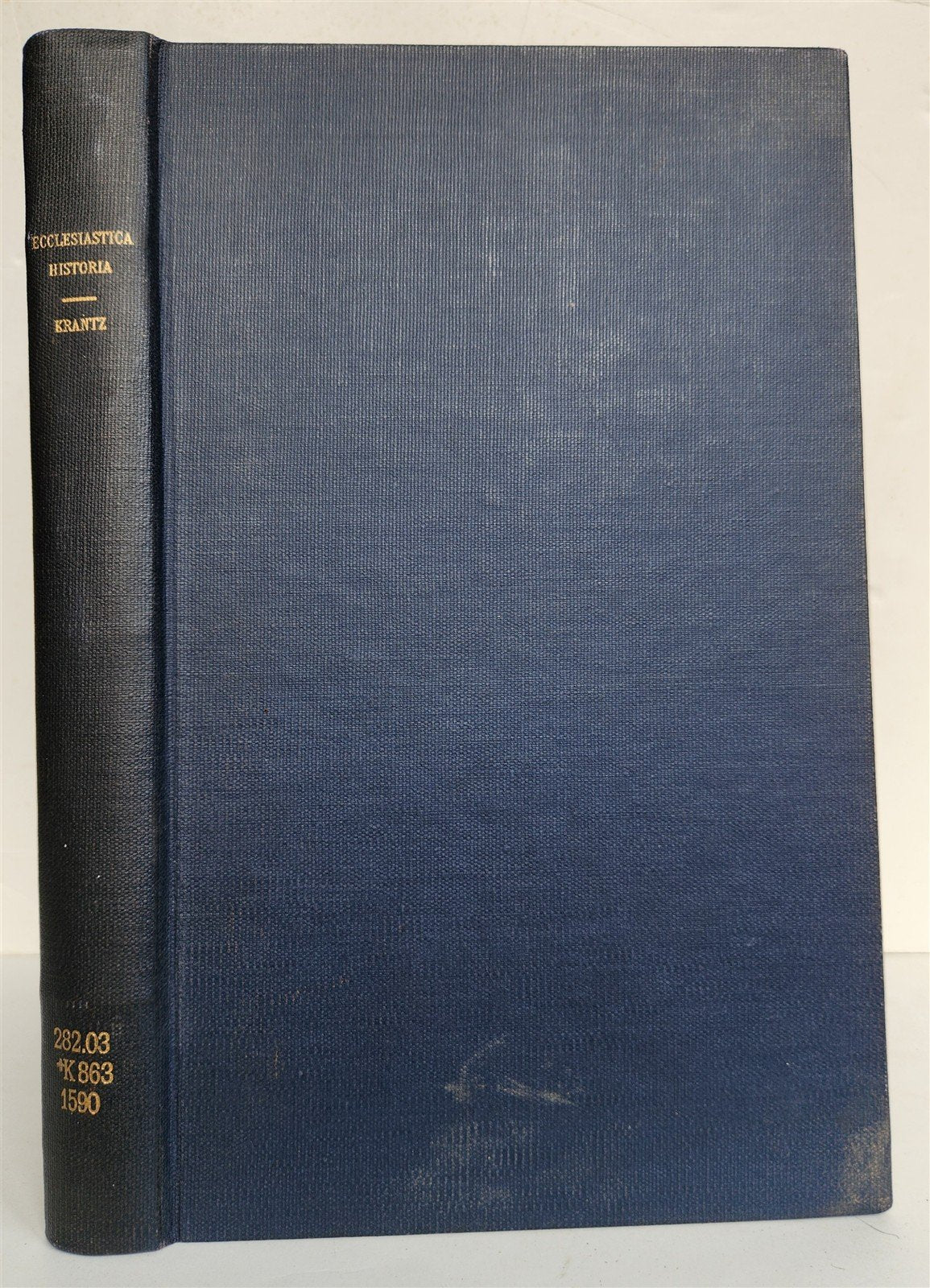 1590 CHURCH HISTORY of LOWER SAXONY in LATIN antique 16th CENTURY FOLIO