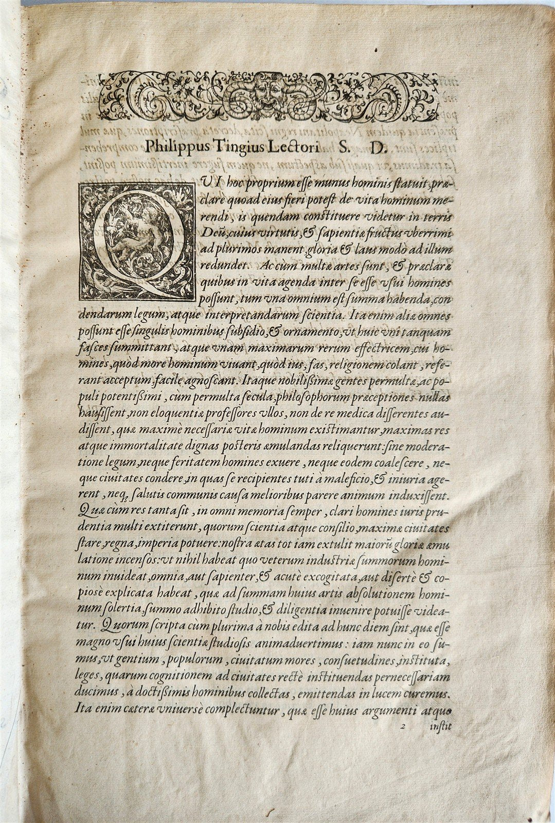 1566 LAW BOOK antique PIGSKIN FOLIO Decisions of Holy Royal Council of Naples