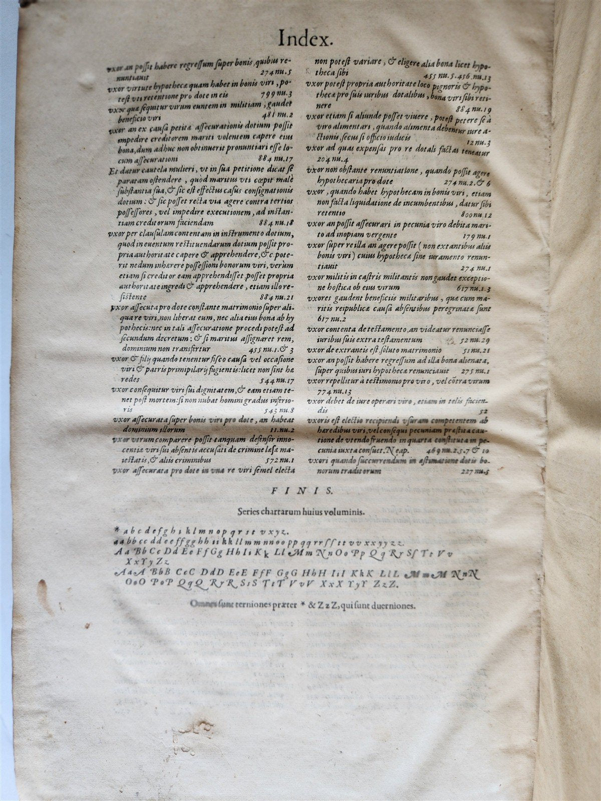 1566 LAW BOOK antique PIGSKIN FOLIO Decisions of Holy Royal Council of Naples