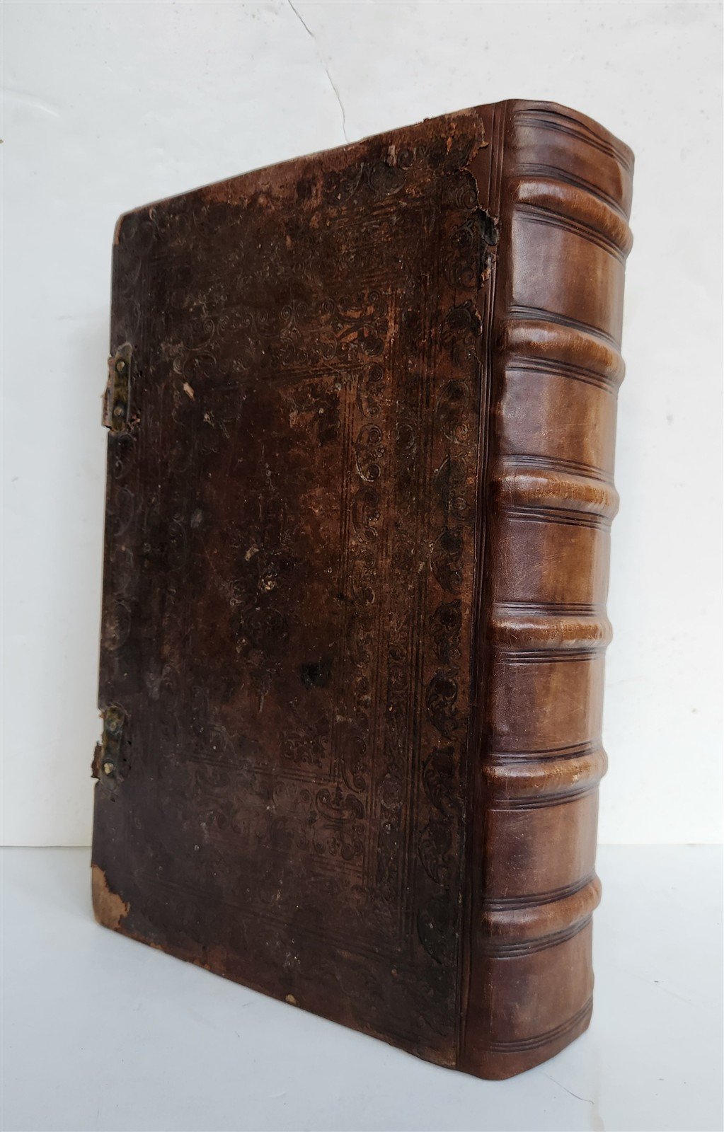 1586 BIBLE COMMENTARY by JOHANN WERNER in GERMAN antique ILLUSTRATED rare FOLIO