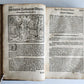 1586 BIBLE COMMENTARY by JOHANN WERNER in GERMAN antique ILLUSTRATED rare FOLIO