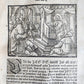 1586 BIBLE COMMENTARY by JOHANN WERNER in GERMAN antique ILLUSTRATED rare FOLIO