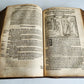 1586 BIBLE COMMENTARY by JOHANN WERNER in GERMAN antique ILLUSTRATED rare FOLIO