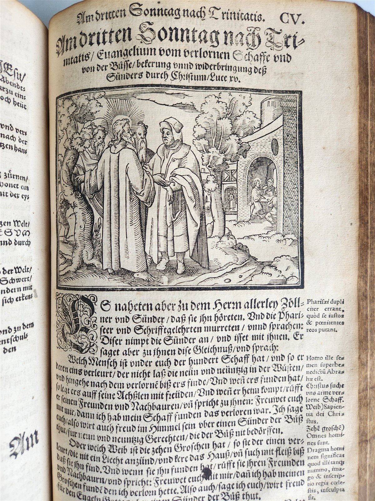 1586 BIBLE COMMENTARY by JOHANN WERNER in GERMAN antique ILLUSTRATED rare FOLIO