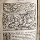 1586 BIBLE COMMENTARY by JOHANN WERNER in GERMAN antique ILLUSTRATED rare FOLIO