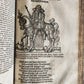 1586-1606 TRAVEL GUIDE TO BIBLE in GERMAN antique ILLUSTRATED rare FOLIO