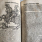 1586-1606 TRAVEL GUIDE TO BIBLE in GERMAN antique ILLUSTRATED rare FOLIO