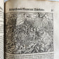 1586-1606 TRAVEL GUIDE TO BIBLE in GERMAN antique ILLUSTRATED rare FOLIO