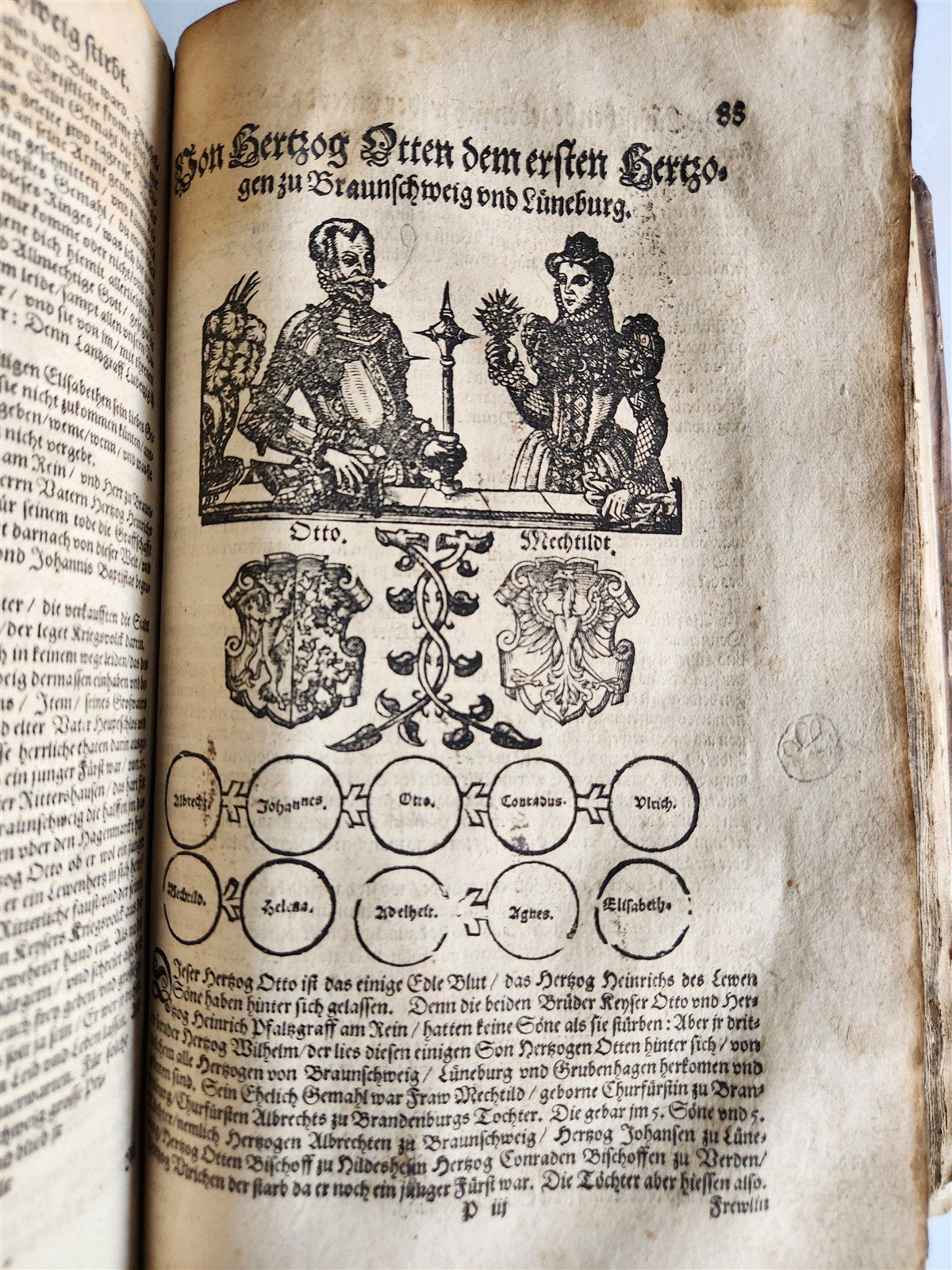 1586-1606 TRAVEL GUIDE TO BIBLE in GERMAN antique ILLUSTRATED rare FOLIO